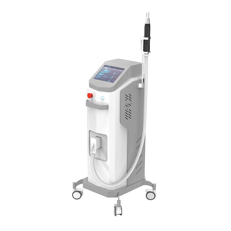 Vertical Laser Hollywood Peel Tattoo Removal Machine 